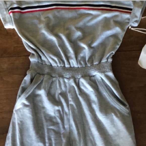 Maddie style gray jumpsuit - Picture 2 of 6